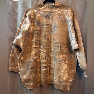 Rare Vintage hand painted Sweatshirt